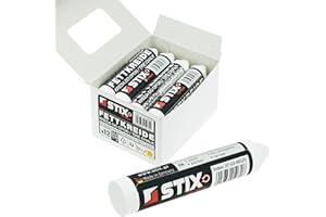 Stix Automotive Equipment 1 x Tiza grasa para neumáticos, color blanco