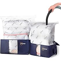 3 Sacchetti Sottovuoto Per Vestiti AiQInu - 60x80 Cm, Riutilizzabili, Per Piumoni, Coperte E Abiti - Foto 3