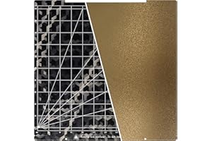 NORTHRENDA Upgrade Prusa I3 MK4 MK3 MK3S+ Core One PEI Build Plate 254x241mm Double Sides Textured PEI Sheet 3D Printer Platform Flexible Removal Spring Steel Bed