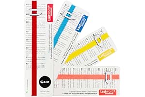 Lastword segnalibro particolare - segnalibro elastico adatto a tutti i libri, books office- segnalibro per uomo donna e bambino ottimo come regalo - Non perdere il segno Designed in Italy (COMBO PACK)