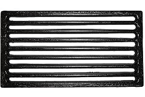 ITALIA RICAMBI GAS Griglia in ghisa per stufa e caminetto caduta cenere 148 x 275 mm. - K6849