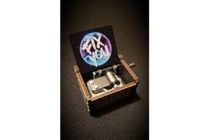 Breizh Licence Carillon in legno, Music Box, Coldplay - Fix You