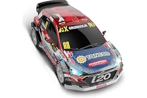 Scalextric - Auto da corsa ORIGINALE - Auto Slot scala 1:32 (Hyundai i-20 RX - Gronholm)