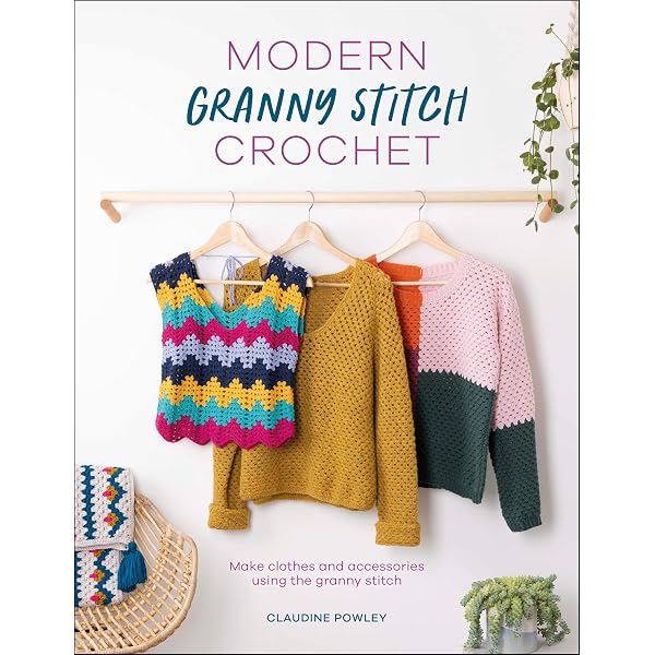 60 blocs granny au crochet et 15 projets de mode et de déco
