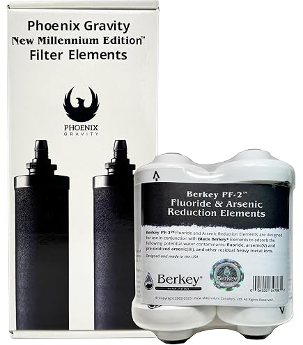 Berkey PF-2 フッ化物フィルター(2個セット) Berkey PF-2 Fluoride Filter (Set of 2) - Fits Black Berkey
