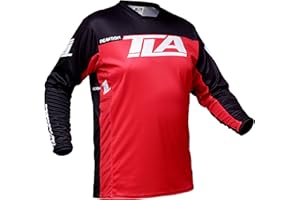 TLA TROOPS LEGEND RACING APPAREL Maillot Motocross y MTB TLA Reaktion | Maillot de Bicicleta Perforada | Maillot MTB Enduro | Camiseta Cross BMX Quad |