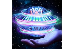Lovchil Boule Volante, 360° Boule Volante Lumineuse Durable Flying Orb Ball Mini Drone avec LED Facile à Manipuler Boule Magique Cadeau pour Garçons Et Filles De 6 7 8 9 10 11 12 Ans