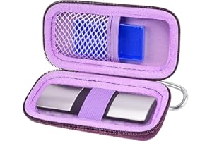 ALKOO Tasche kompatibel mit AliveCor für KardiaMobile 6L/ für Kardia Mobile für EKG Monitor, Handyhülle Schutzhülle Reisetasche Case Etui Tragetasche für EKG gerät für zuhause (Nur Tasche)