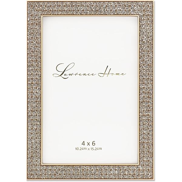 Miniphoto Frame Diamond Stone Studded | Photo Frame : Amazon