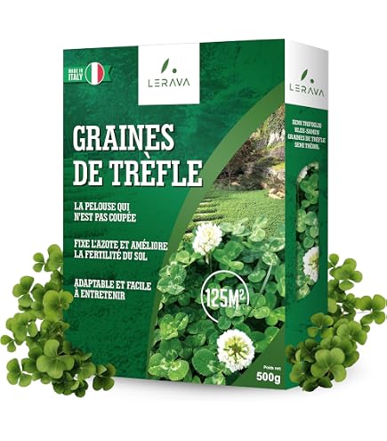 LERAVA® – Engrais Gazon Automne (70m²) – Fertilisant Azoté à Libération Lente – Régénère Le Gazon Après L'Été – Pelouse Dense, Verte Et Résistante – Spécial Soin Automnal