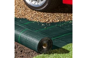 PRO-TEC GARDEN PRODUCTS Pro-Tec Bâche de protection contre les mauvaises herbes 130 g/m² de qualité commerciale 3 x 10 m