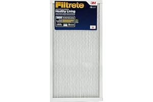 Filtrete 14 x 30 x 1 AC Ofen-Luftfilter, MERV 13, MPR 1900, Premium-Allergen-, Bakterien- und Virenfilter, 3 Monate plissiert, 2,5 cm elektrostatischer Luftreinigungsfilter, 6er-Pack (tatsächliche