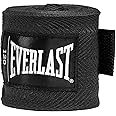 Everlast 120” Handwraps – Breathable Polyester-Cotton, Hook & Loop Closure, Wrist & Knuckle Protection, Wear Under Boxing or Training Gloves – Great for Combat Sports