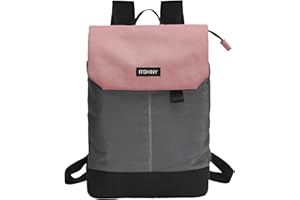 ITSHINY Rucksack Damen, Daypack Rucksack Damen Wasserdicht mit Laptopfach 15,6 Zoll & Anti Diebstahl Tasche für Ausflüge Uni, Schule u. Büro - 16L