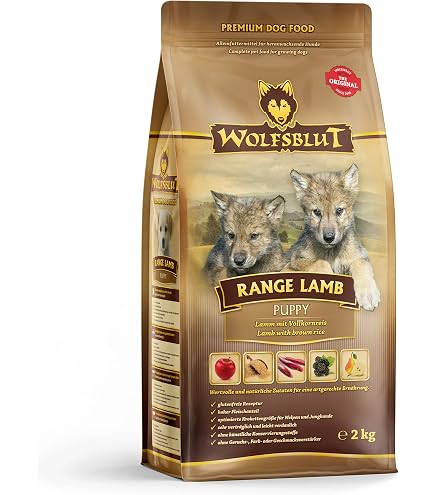 WOLFSBLUT  Blue Mountain Puppy | Nassfutter mit natrlichen Zutaten und  wertvollen Superfoods fr heranwachsende Hunde. Getreidefreies Alleinfutter  ohne Zusatzstoffe in der Dose | 12x200g Wild : Amazon.de: Haustier