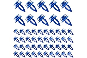 Yuiturt 50pcs Car Body Retainer Clips, Wheel Arch Trim Clips for Range/Land Rover Evoque, Jaguar, MG, Car Panel Clips, Car Trim Clips Plastic Fasteners, Universal Car Retainer Clips, LR027255
