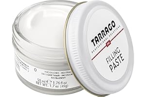 Tarrago | Pasta Ripiena Barattolo 50 ml | Pasta riempitiva per riparare pelle, pelle sintetica e gomma