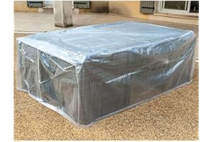 WERKA PRO - 10876 - Housse de Table - 220x120x70 cm - Translucide