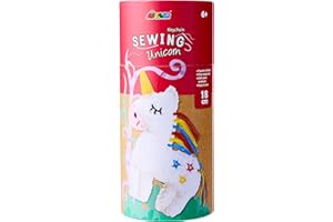 Avenir CH1628 Näh-Schlüsselanhänger Einhorn, mehrfarbig, Mittel