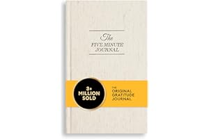 Intelligent Change: The Five Minute Journal - Original Daily Gratitude Journal for Happiness, Mindfulness, and Reflection - Daily Affirmations with Simple Guided Format - Undated Life Planner