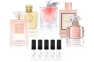 MyScent Parfüm Set Damen Geschenk | Top 5 x 2 ML Parfüm Damen | Frauen Parfum Discovery Set mit 2 ML Abfüllungen