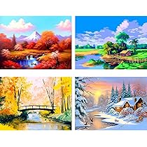 Kit Diamond Painting 5D Paesaggio Urbano - Quadro Con Diamantini Per Decorazione Casa 40x30 Cm - Foto 4