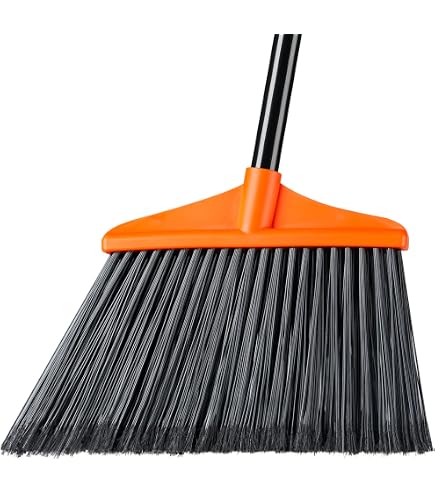 thumbnail image 2 of Yocada 24 Inch Push Broom - 65.3 Inch Heavy-Duty Outdoor Broom With Stiff Bristles 2 of 11