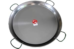 VAELLO PLAT PAELLA 80CM ACIER POLI - LA VALENCIANA