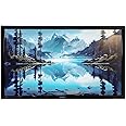 BritePixl 55 Inch Touchscreen Interactive Display Monitor - Touch Screen 4K UHD Infrared 20 Touch Points, 3840x 2160P, HDMI/USB Port, Embedded Windows, Intel Core i7, 16G, 256G, Black