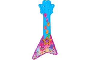 DREAMWORKS TROLLS 65426 Trolls World Tour Mini Instruments - Poppys Guitar, Multi-Color