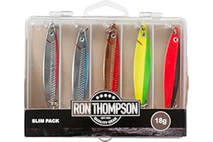 Ron Thompson Seatrout Lures Box - 5 Blinker für Meerforellen