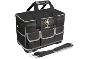 Drado Professional vattentät verktygsväska med justerbar axelrem (40 x 23 x 28 cm)