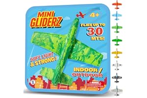 ANCORY Foam Glider Planes for Kids - Airplane Toy Flying Gliders 30m Range - Water Floating Lightweight Outdoor Toys (Camo)