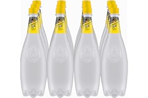 Schweppes Tónica Zero, Sin Azúcar ni Calorías - Botella PET, Pack 12 x 1 L