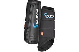 Shires Arma Air Motion Brushing Boots - Black