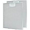 SPARES2GO Vent Extractor Metal Mesh Filters for NEFF Cooker Hood Vent (250 x 310 mm, Pack of 2)