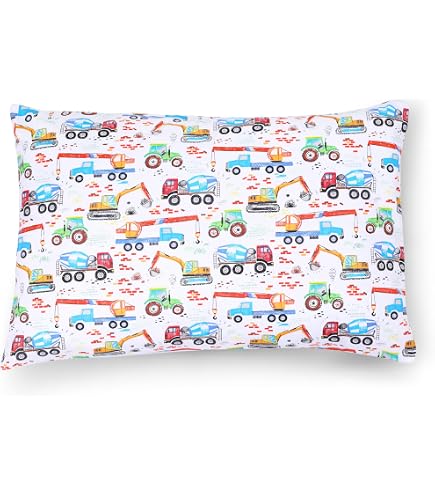 Addison Belle Kinderkissenbezug Aus Musselin – 100% Baumwolle, Passt Auf 33x45,7 Cm Bis 35,6x48,3 Cm Kissen