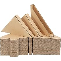 100 Paraspigoli Angolari In Cartone Per Imballaggio - Regolabili, Protezione Per Cornici E Opere D'Arte