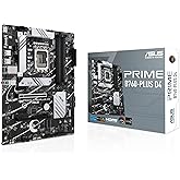 ASUS PRIME B760-PLUS D4 Intel B760 LGA 1700 ATX Motherboard (DDR4, PCIe 5.0, 3x PCIe 4.0 M.2, DisplayPort, VGA, HDMI, SATA 6G