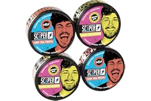 SCOOPER Energy, Mixed Box | Iced Tea Peach, Lemon | 4 x 7,2g