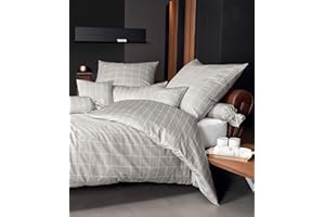 Janine - Biancheria da letto in raso makò moderna, 135 x 200 cm, colore 37