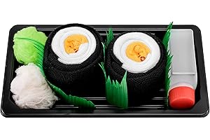 SUSHI SOCKS BOX Rainbow Socks - Damskie Męskie - Skarpetki Sushi Oshinko Maki Śmieszne Prezent 1 Pary