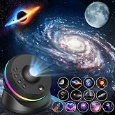 Star Projector, 4K HD Planetary Projector with 13 Planetary Discs, 360&deg; Rotation Galaxy Skylight Projector Night Light with T