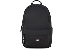 LARKSON Plecak szkolny dla dziewcząt i chłopców, dla nastolatków – nr 3 – plecak damski i męski do szkoły – kieszeń na laptopa o przekątnej ekranu 16" – z recyklingu PET – odporny na działanie wody