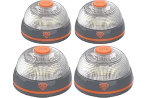 Pack 4x Hero Driver LED Baliza V16 Conectada y Geolocalizada – Certificada por la DGT – Conectividad Incluida hasta 2040 – Emergencia Coche – Obligatoria a partir de 2026 – Tarjeta Vodafone SIM Gratis