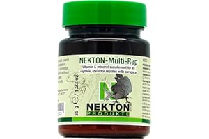 NEKTON - Multi-Rep | Integratore alimentare per rettili, particolarmente ideale per carri armati (35 g)