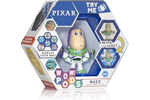 WOW! PODS Buzz Lightyear - Toy Story 4 | Official Disney Pixar Light-Up Bobble-Head Collectable Figure