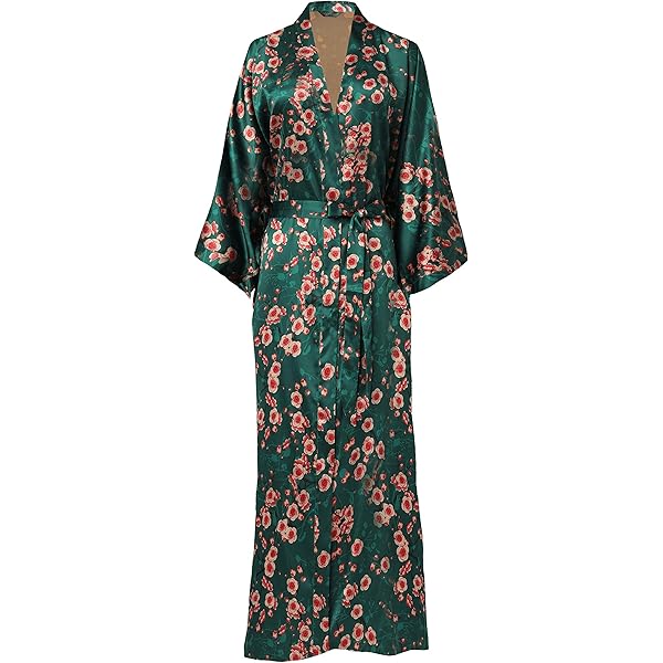 Vestaglia Donna Lunga Accappatoio Donna,Vestaglia Da Donna In Raso