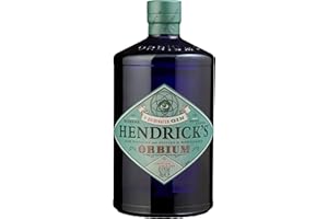‎HENDRICK'S Hendrick's Orbium Gin, 70cl – ein wundersam komplexer Hendrick’s Gin mit zusätzlichen Extrakten von Chinin, Wermut und blauer Lotusblüte
