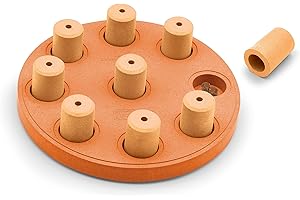 Nina Ottosson di Outward Hound Dog Smart - Gioco Rompicapo Interattivo per Cani - Erogatore di Ricompense - in Materiale Composito - Arancione